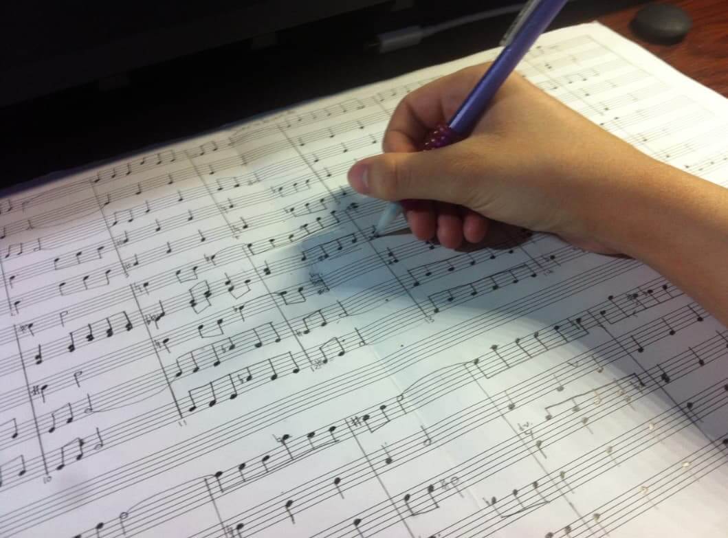 How to compose music review